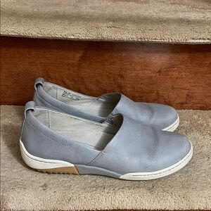 Women's Gray Slip-On Shoes